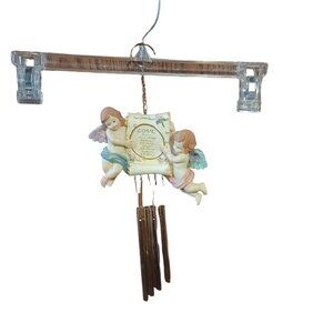 Angel Windchimes Handcrafted Very Detailed.